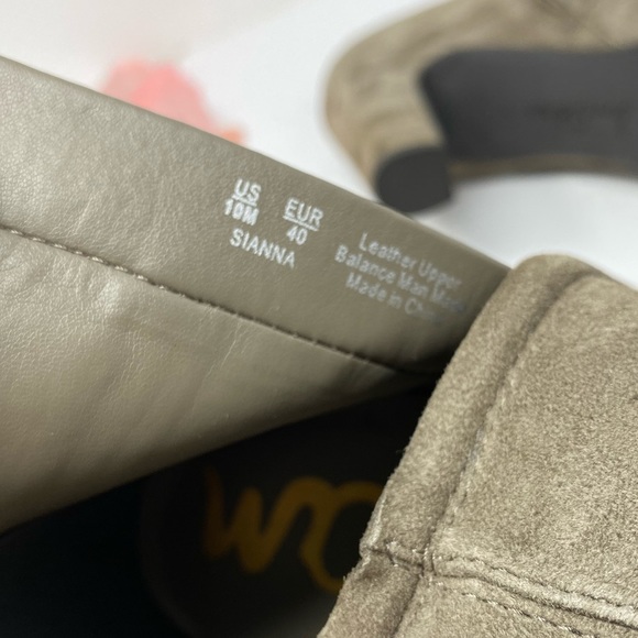 Sam Edelman Sianna Booties Suede Gray Sz 10 - Picture 3 of 5